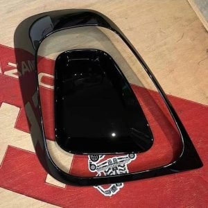 Caches phares ABS noir brillant