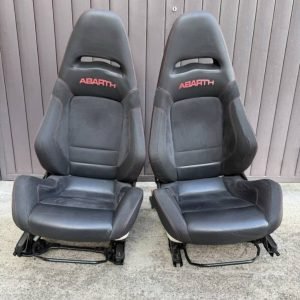 Sièges avant Sabelt d'origine pour 500, Cuir et Alcantara Abarth, Competition 595