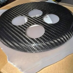 Cache de levier de vitesse automatique en fibre de carbone Abarth 500/595