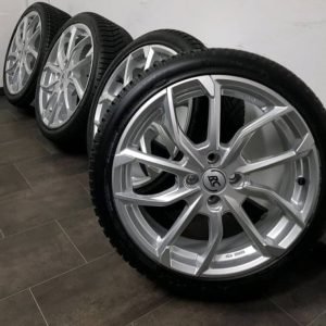 NOUVELLES jantes Fiat Abarth 17 pouces pneus toutes saisons toute l'année 500 595